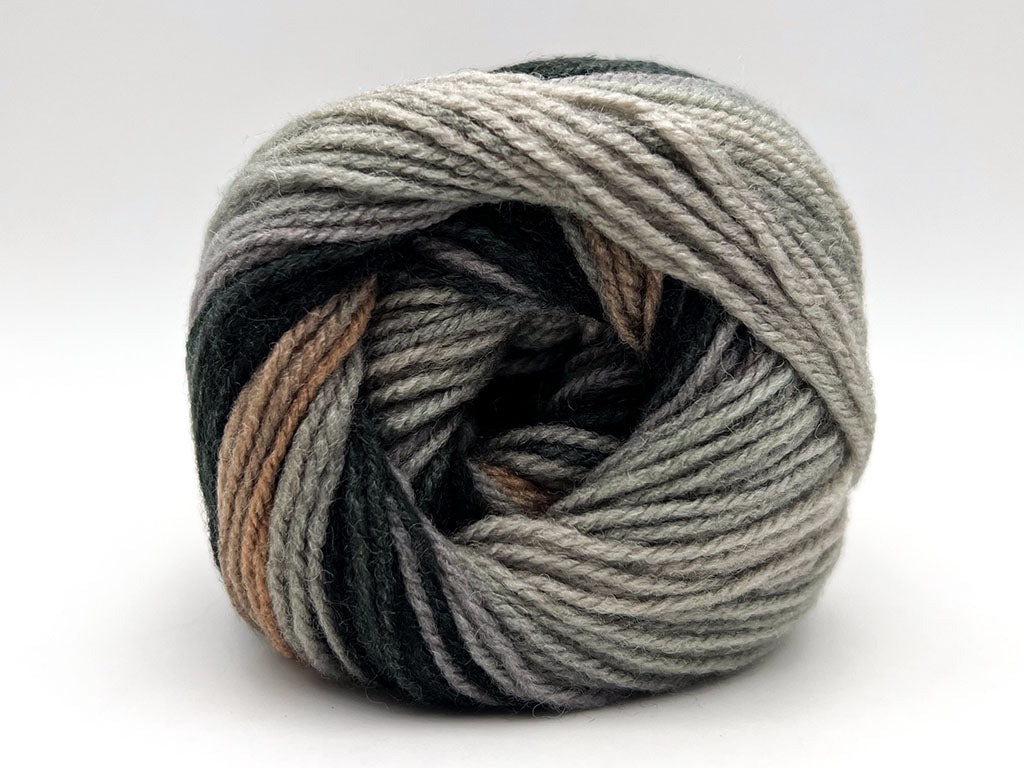 Lana merino multicolor 500gr.