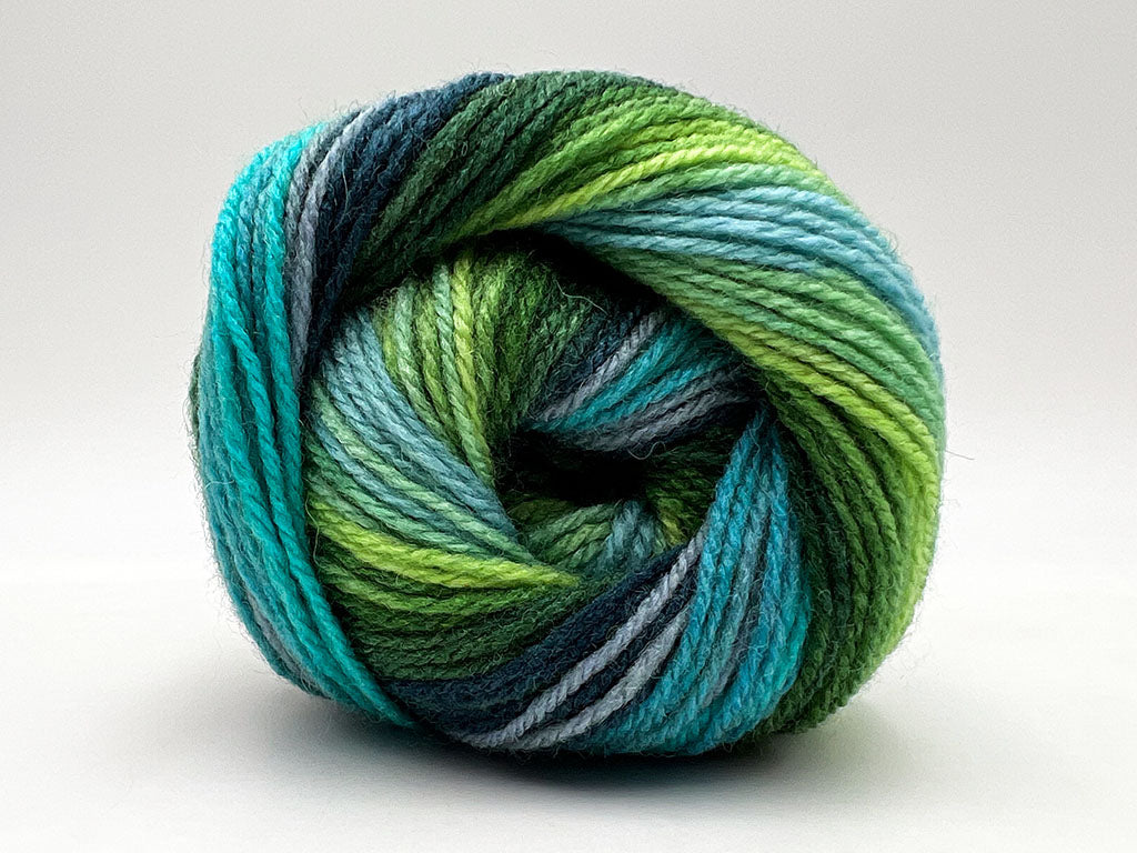 Lana merino multicolor 500gr.