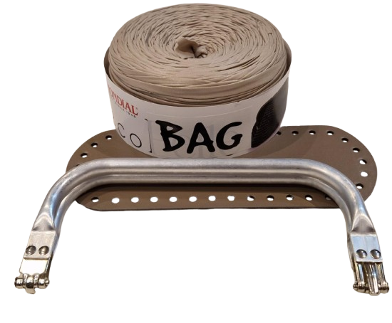 Kit borsa clutch con fettuccia ecobag