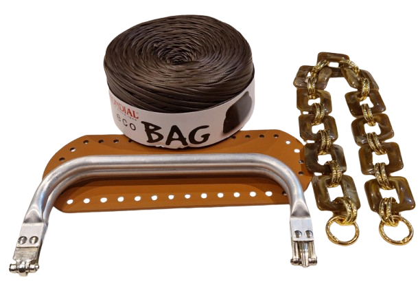 Kit borsa clutch con fettuccia ecobag