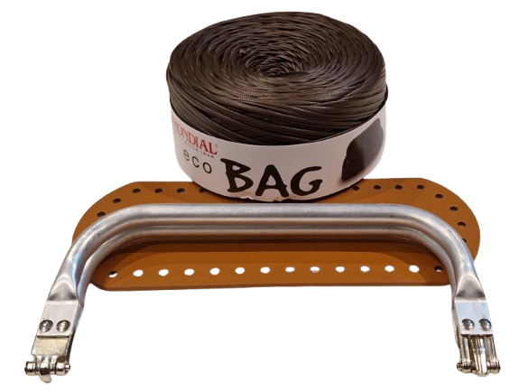 Kit borsa clutch con fettuccia ecobag