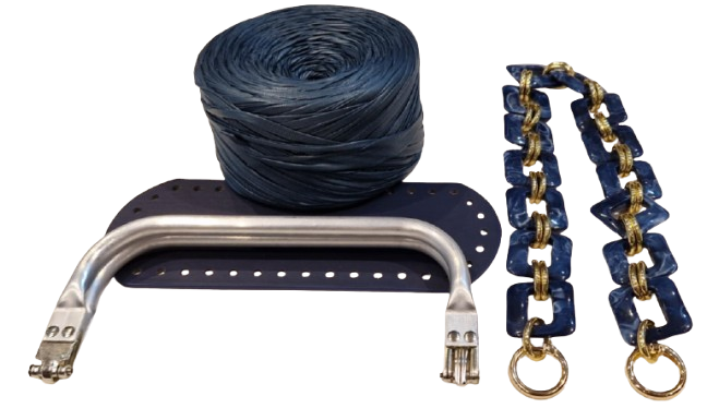 Kit borsa clutch con fettuccia ecobag