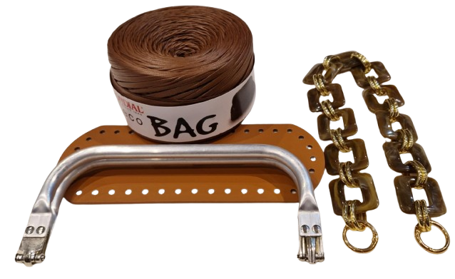 Kit borsa clutch con fettuccia ecobag