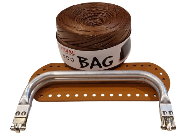 Kit borsa clutch con fettuccia ecobag
