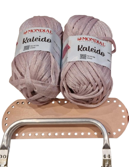 Kit borsa clutch con fettuccia Kaleido