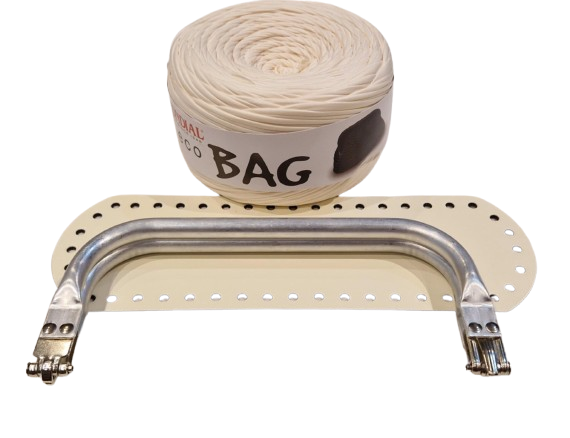 Kit borsa clutch con fettuccia ecobag