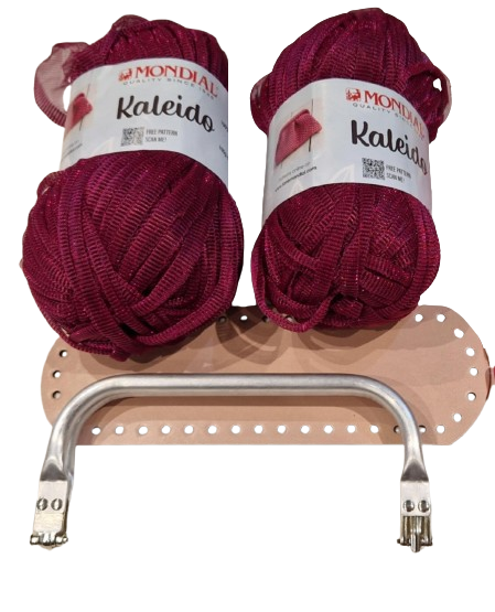 Kit borsa clutch con fettuccia Kaleido