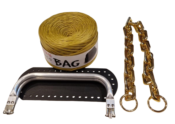 Kit borsa clutch con fettuccia ecobag