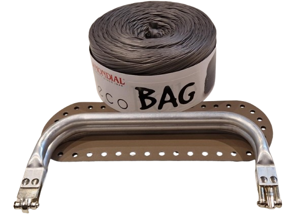Kit borsa clutch con fettuccia ecobag