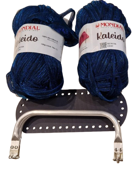 Kit borsa clutch con fettuccia Kaleido