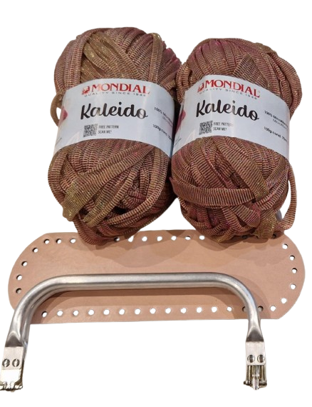 Kit borsa clutch con fettuccia Kaleido