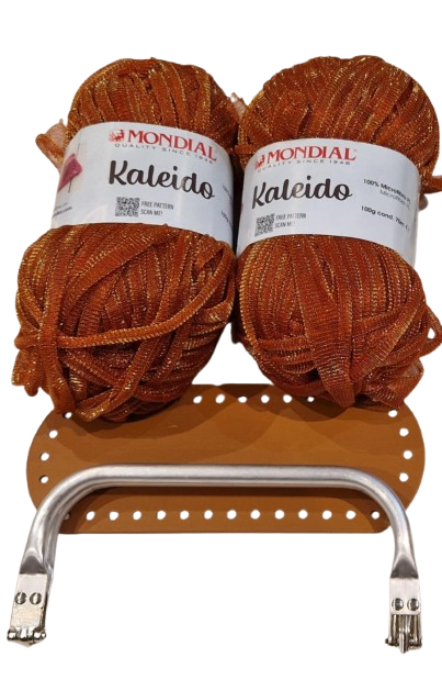 Kit borsa clutch con fettuccia Kaleido