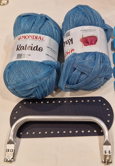 Kit borsa clutch con fettuccia Kaleido