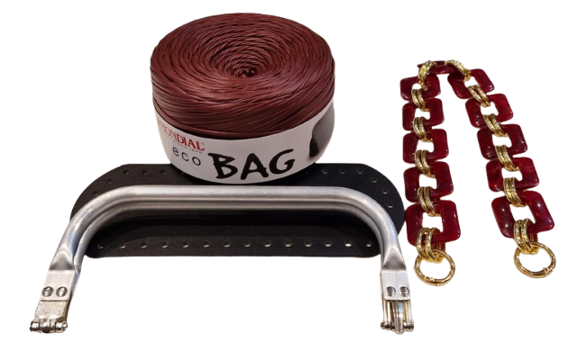 Kit borsa clutch con fettuccia ecobag