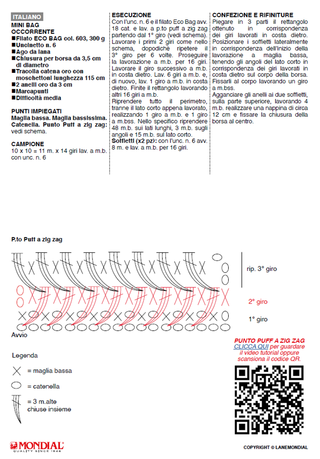 Tutorial borsa Minibag ecobag
