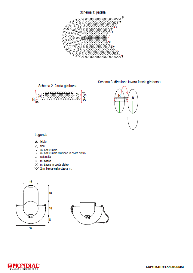 Tutorial borsa Conchiglia ecobag