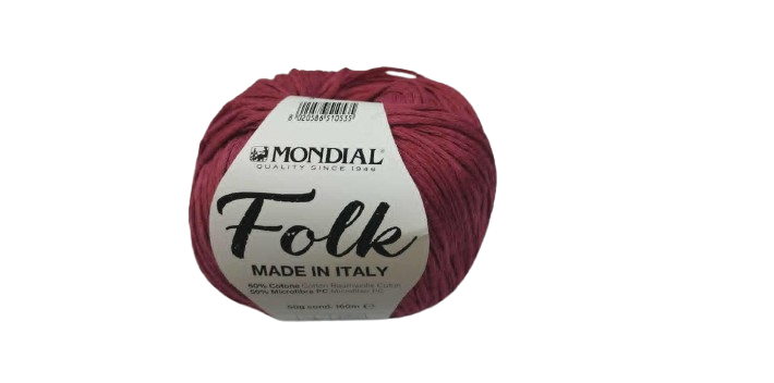 Cotone Folk MONDIAL 50 gr.