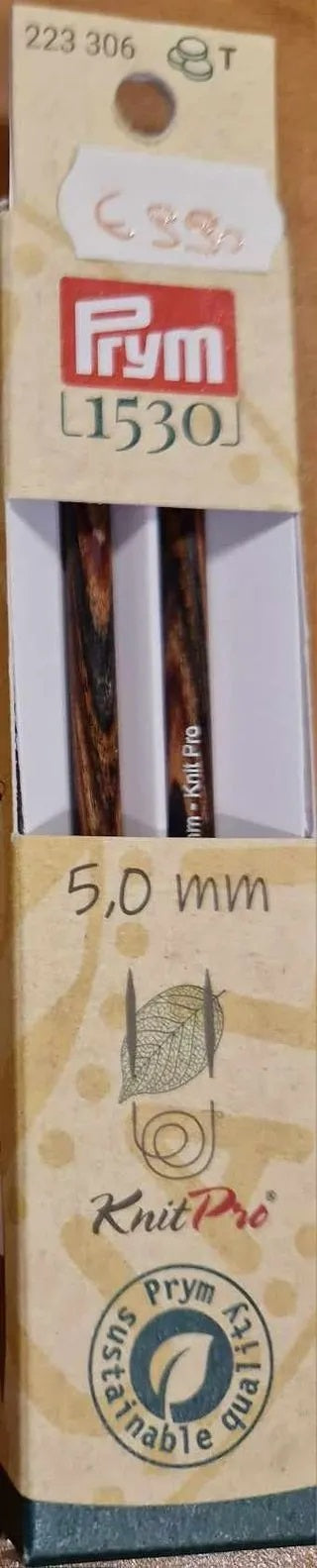 Punte per ferri circolari. Tutte le misure