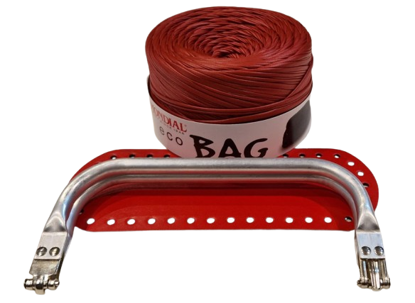 Kit borsa clutch con fettuccia ecobag