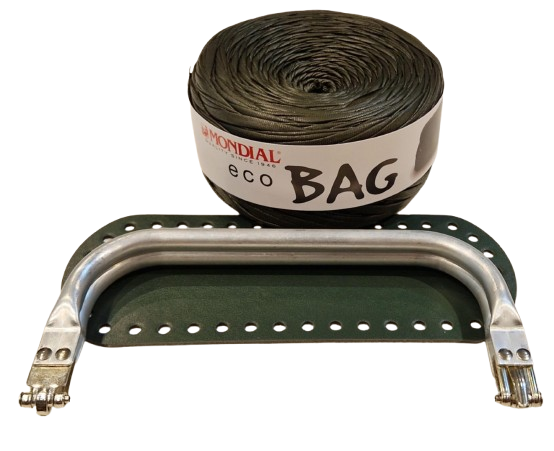 Kit borsa clutch con fettuccia ecobag