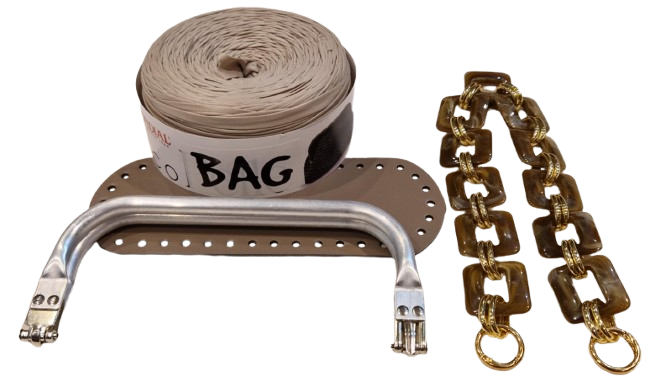 Kit borsa clutch con fettuccia ecobag