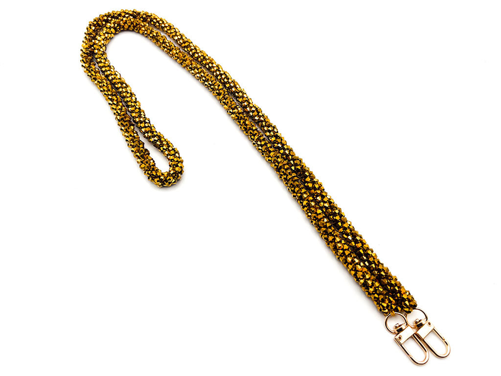 Tracolla cristallo con ganci 130 cm