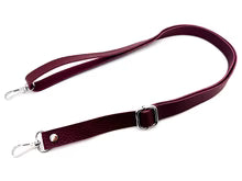 Tracolla regolabile con ganci argento 130x2 cm