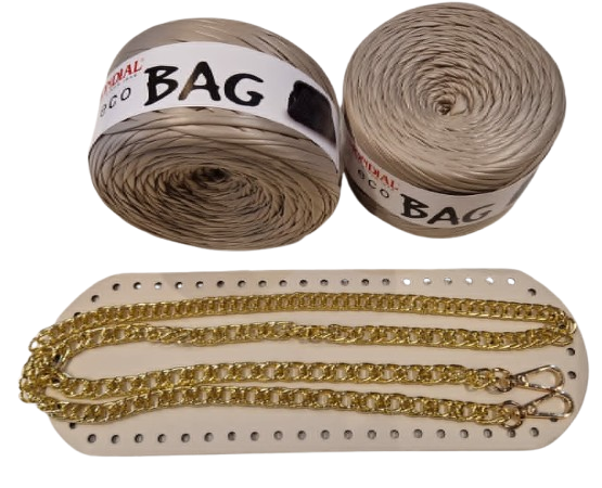 Kit borsa veneta con fettuccia ecobag