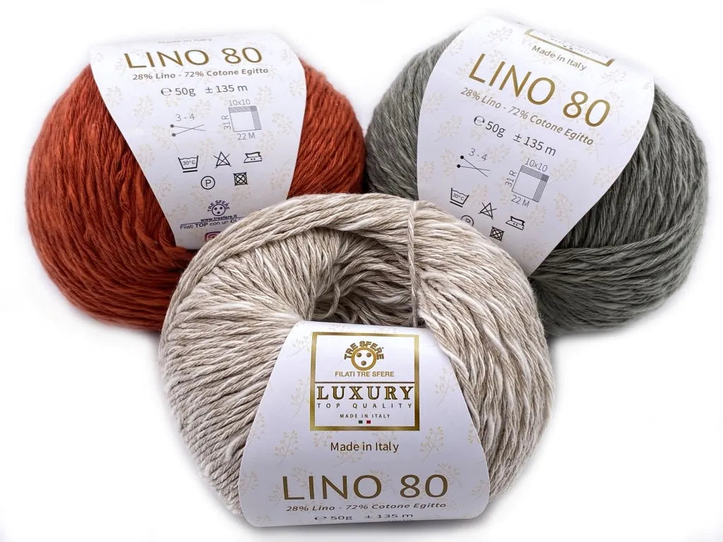 Cotone lino 80