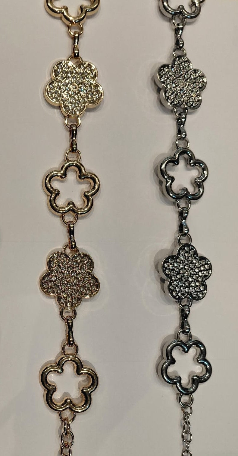 Catena gioiello fiori