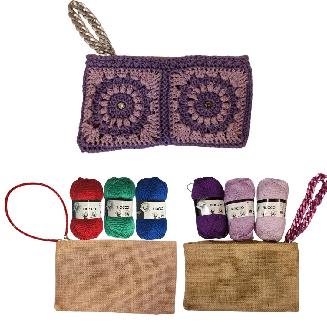 Kit pochette granny