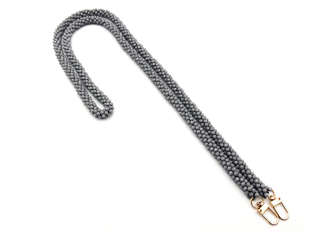 Tracolla cristallo con ganci 130 cm