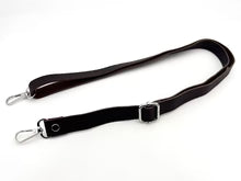 Tracolla regolabile con ganci argento 130x2 cm