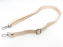 Tracolla regolabile con ganci argento 130x2 cm