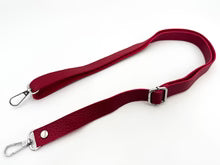 Tracolla regolabile con ganci argento 130x2 cm