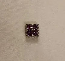 Fiori Swarovski  quadrati