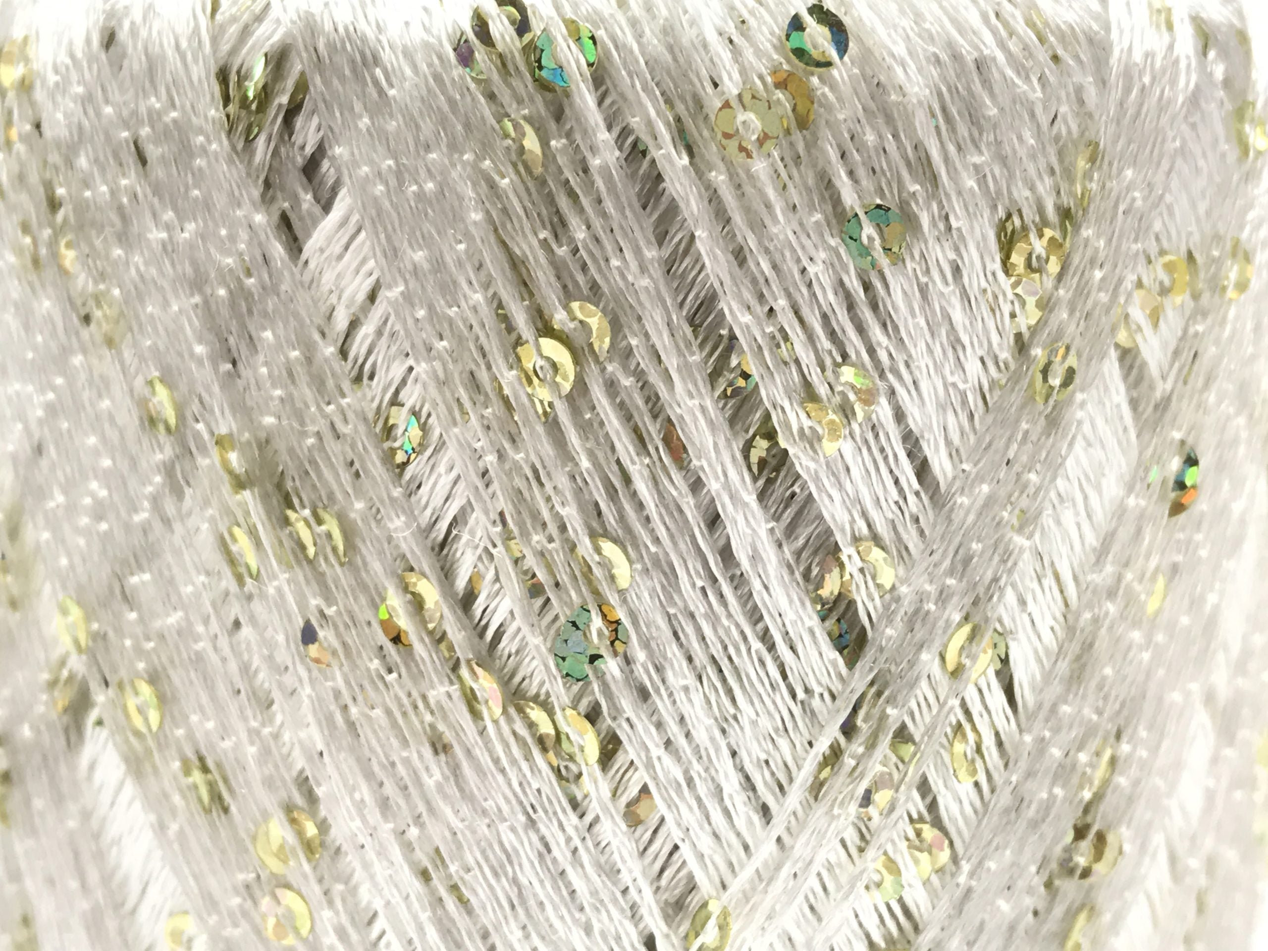 Cotone filato pailettes