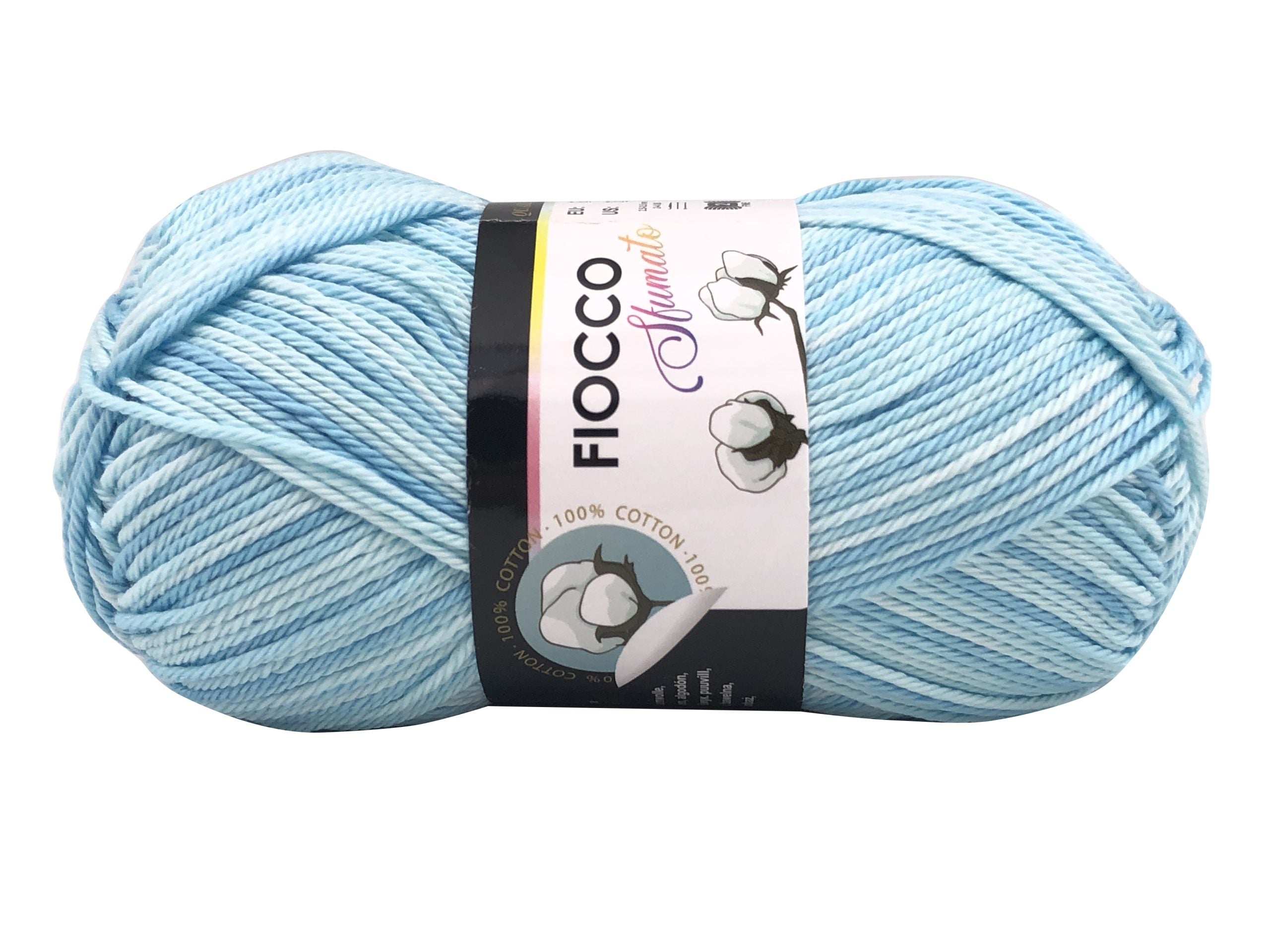 Cotone fiocco sfumato. Confezione