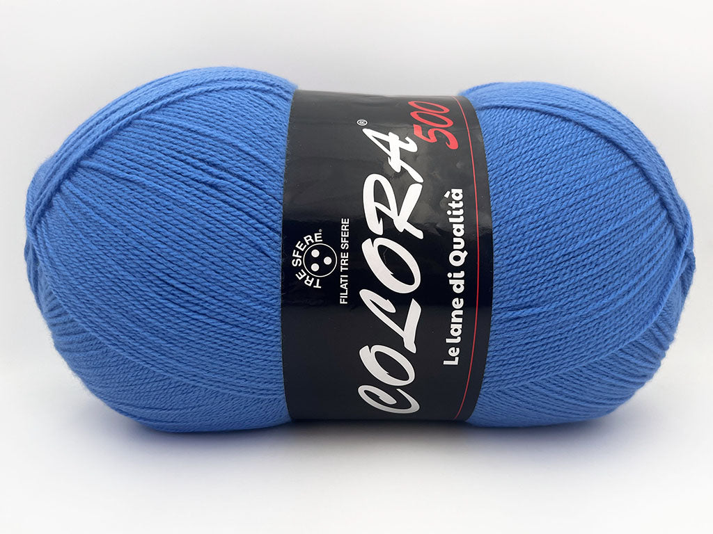 Lana colora. Gomitolo 500gr