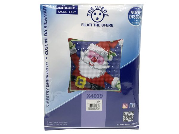 Kit cuscino da ricamare