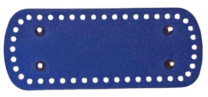Fondi ovali con piedini 20x8 cm