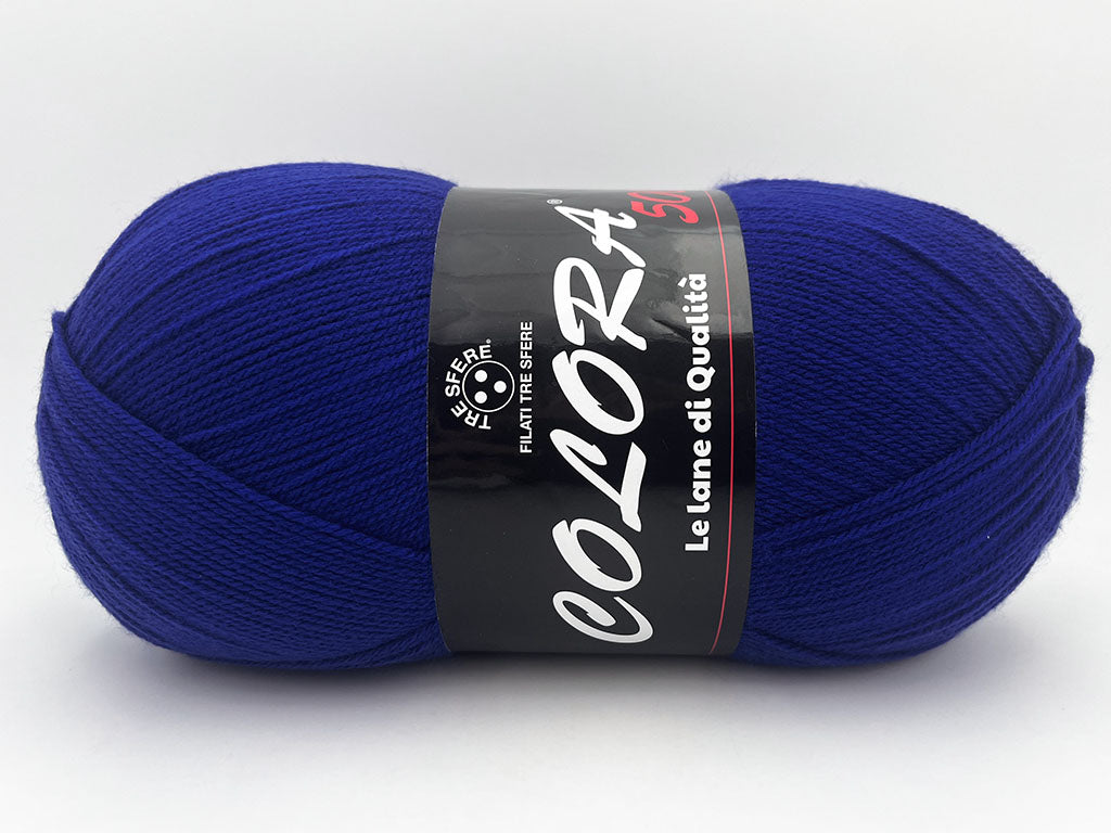 Lana colora. Gomitolo 500gr