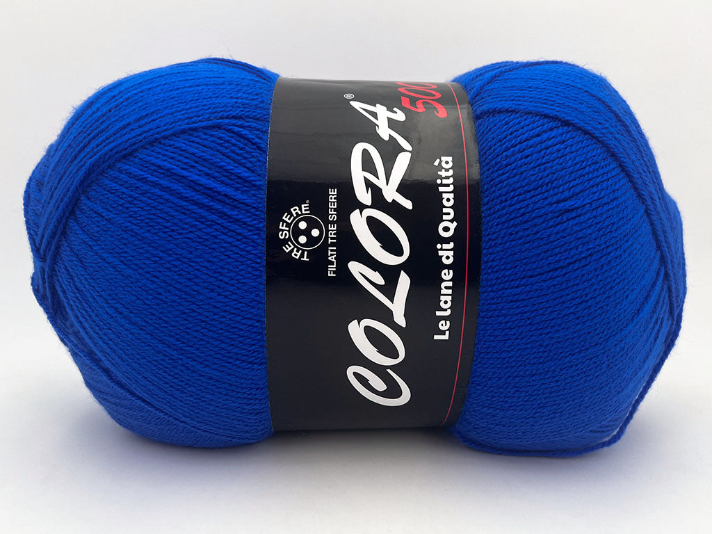 Lana colora. Gomitolo 500gr