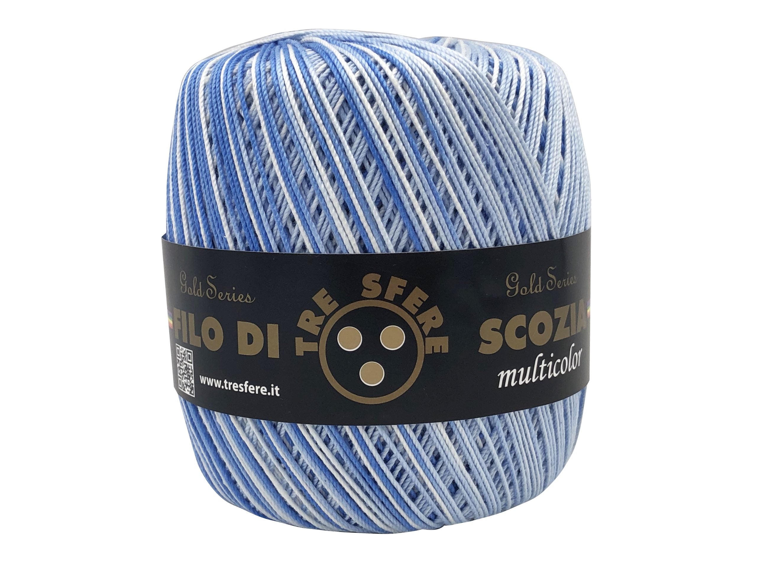 Cotone filo di scozia multicolor. Titolo 5