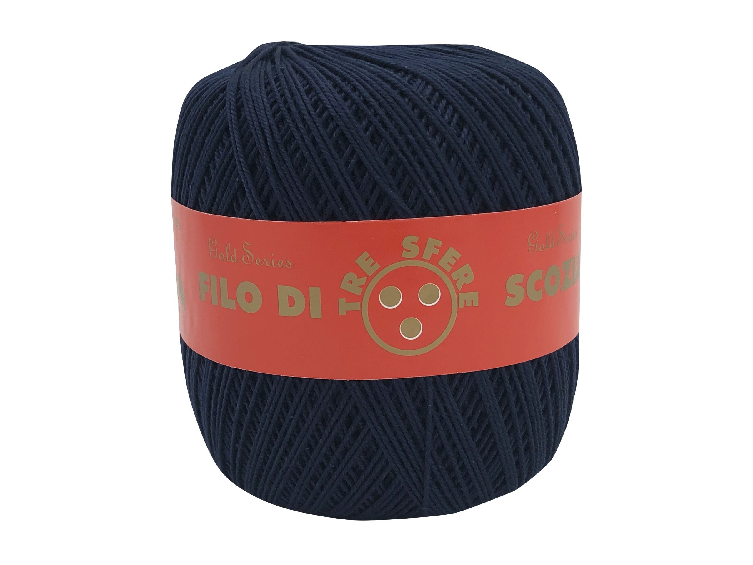 Cotone filo di scozia colorato. Titolo 5