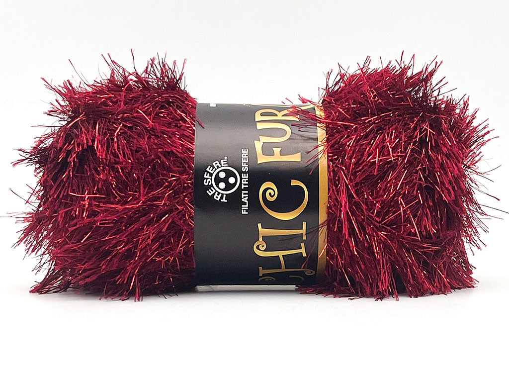 Chic fur lurex.  Gomitolo