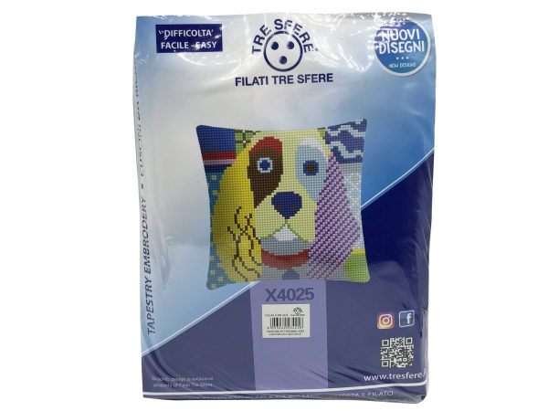 Kit cuscino da ricamare