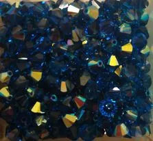 Swarovski veri certificati, bicono 6 mm Aurore Boreale 1