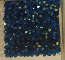 SwarovskI bicono 4mm Aurore Boreale 1
