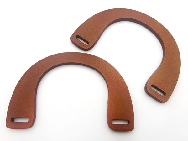 Manici in legno semicerchio 17×11 cm